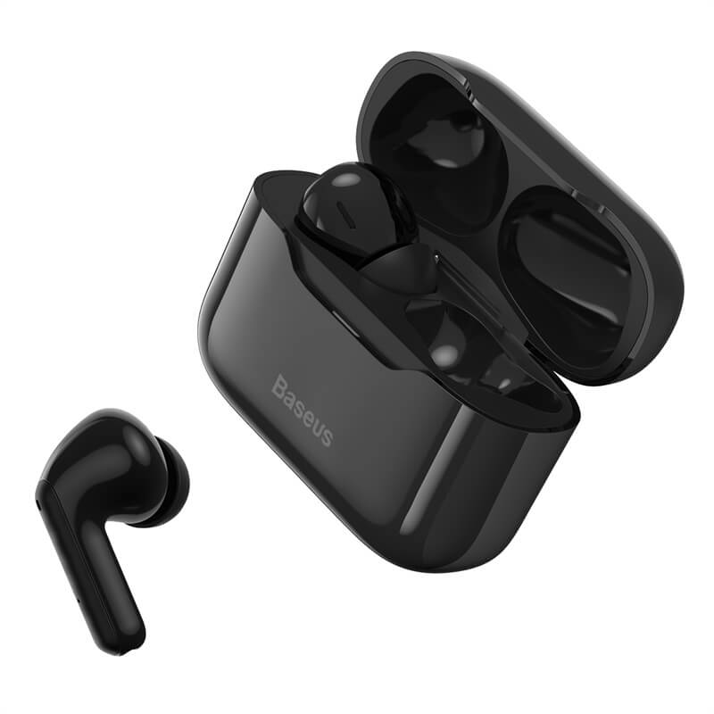 

Беспроводные Bluetooth наушники BASEUS SIMU ANC True Wireless Earphone S1 |BT5.1, 40/380mAh, 4.5/24Hours| Black