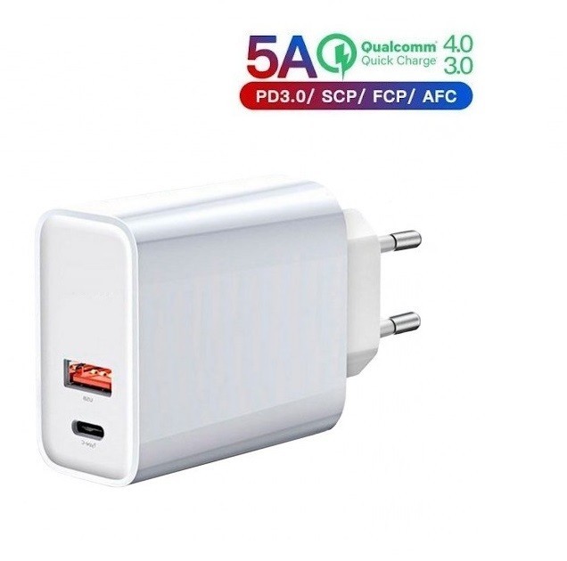 

Зарядное устройство Baseus Quick Charge 4.0 30W/5A white