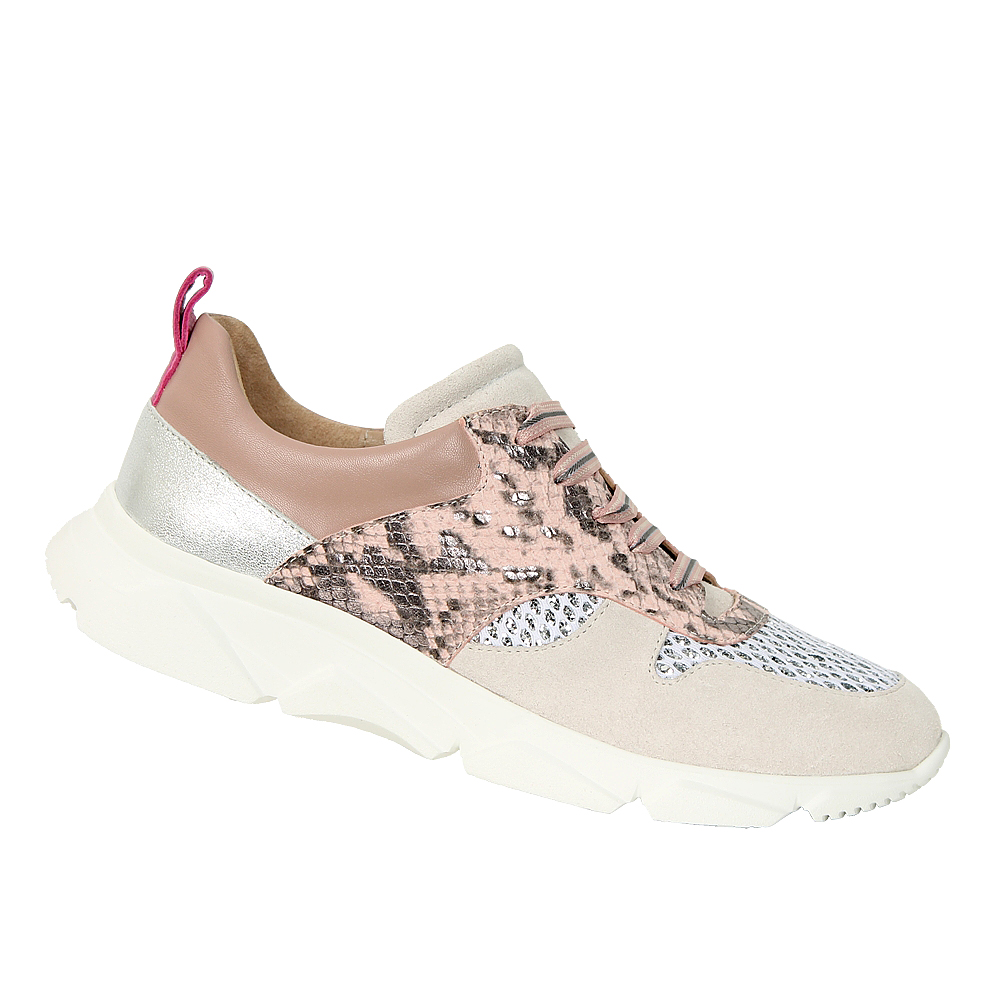 

Кроссовки H'estia 1002 39 серо-розовый питон