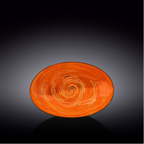 

Блюдо овальное глубокое Wilmax Spiral Orange WL-669340 / A (25х16)