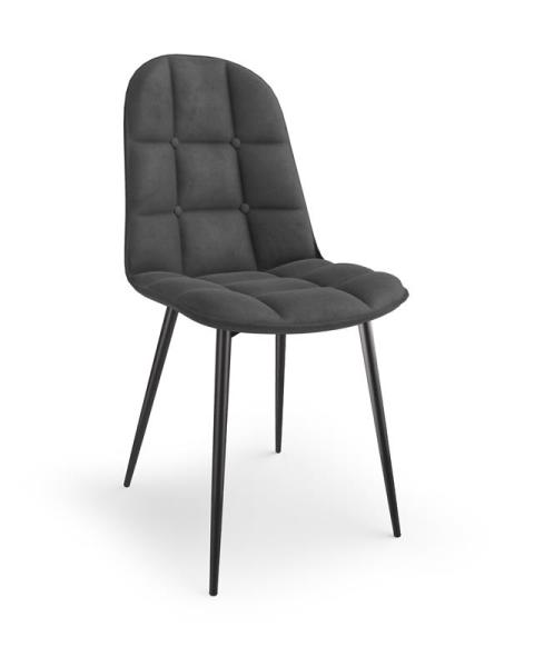 

Стул Halmar K417 44/56/87/48 см Серый вельвет