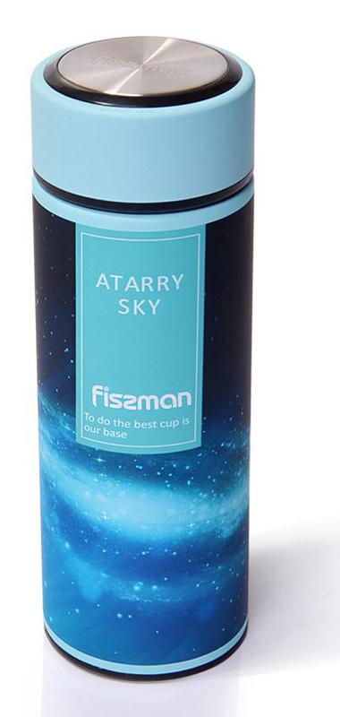 

Термос Fissman Milky Way 350 мл нержавеющая сталь голубой FN-9755