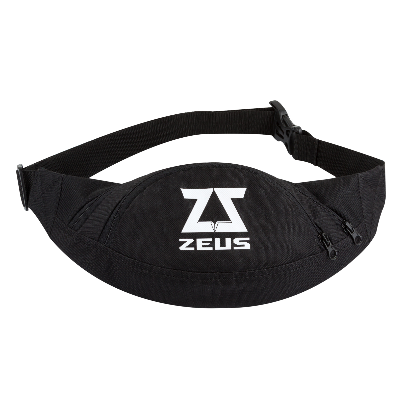 

Спортивная поясная сумка бананка ZEUS Moon черная
