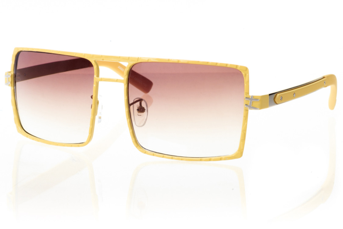 

Женские солнцезащитные очки GlasseS с поляризацией, цвет линзы коричневый, цвет оправы жёлтый