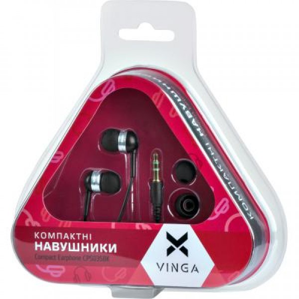 

Наушники Vinga CPS035 Black (CPS035BK)