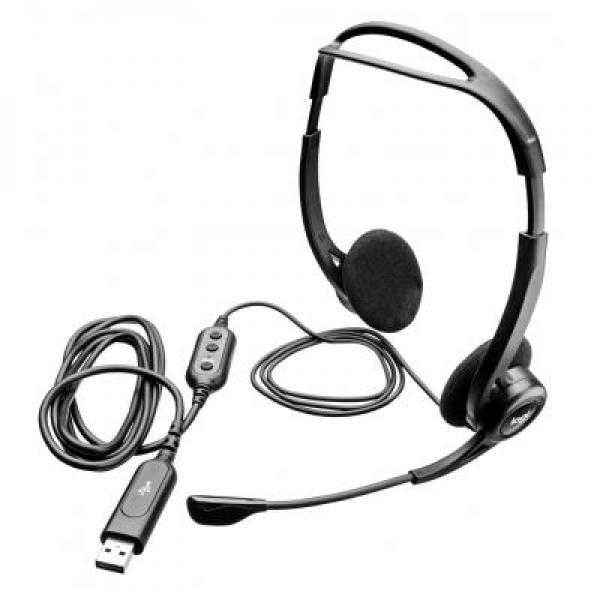 

Наушники Logitech PC 960 Stereo Headset USB (981-000100)