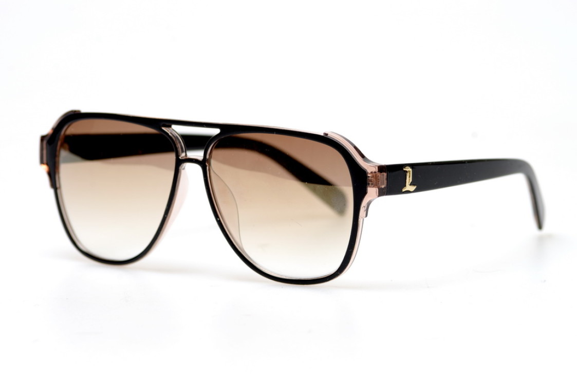 

Женские солнцезащитные очки GlasseS с поляризацией, цвет линзы коричневый, цвет оправы чёрный