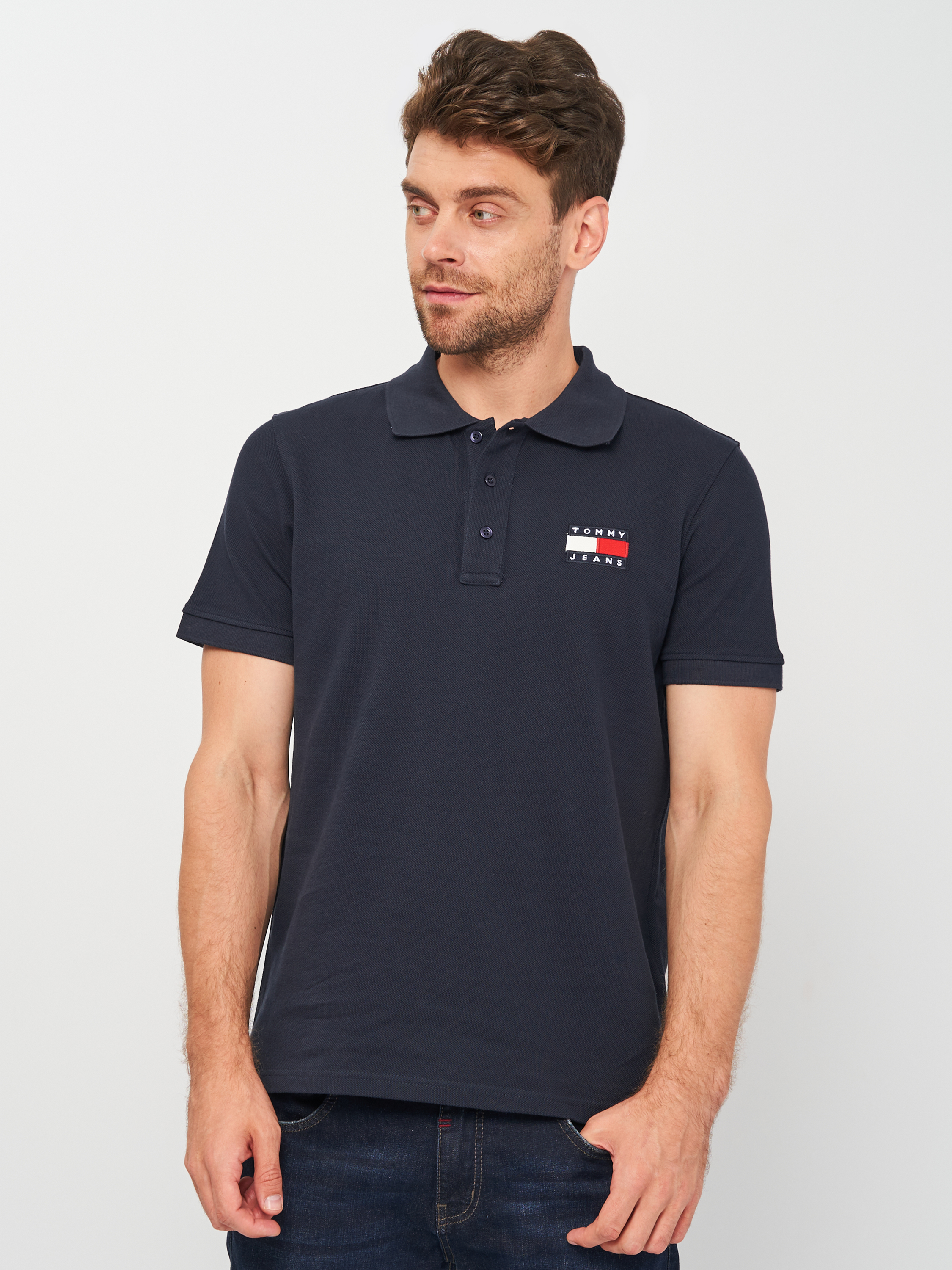 

Поло Tommy Jeans 10683.31  (46) Темно-Синее, Поло Tommy Jeans 10683.31 M (46) Темно-Синее
