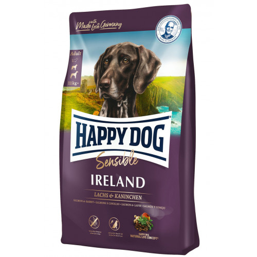 

Сухой корм Happy Dog Supreme Sensible Ireland для взрослых собак от 11 кг с проблемами кожи и шерсти, 4 кг