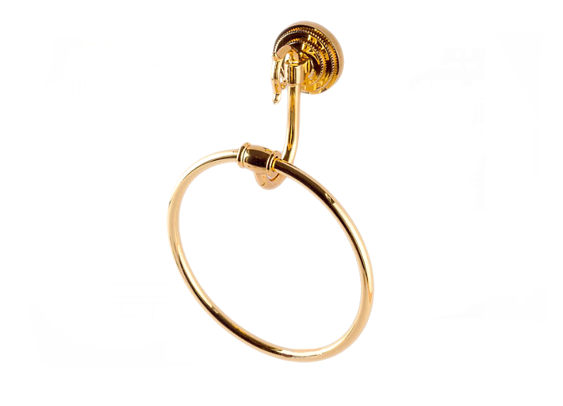 

Держатель для полотенец Kugu 204G Versace Gold кольцевой (SX703159)