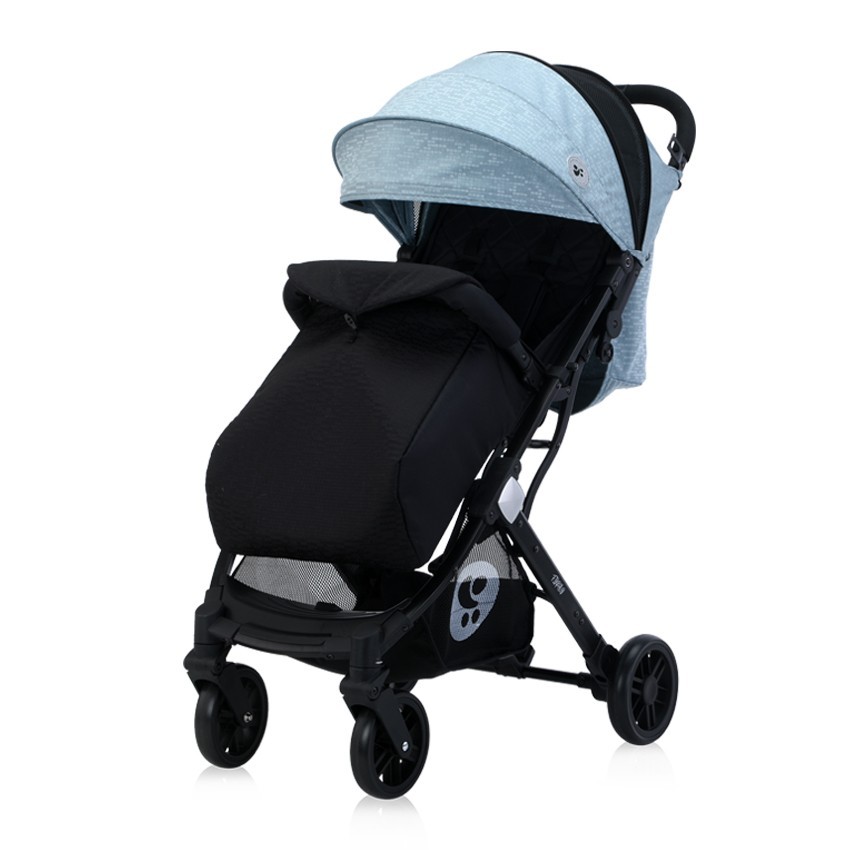 

Детская летняя коляска Lorelli Fiorano Black&Silver Blue
