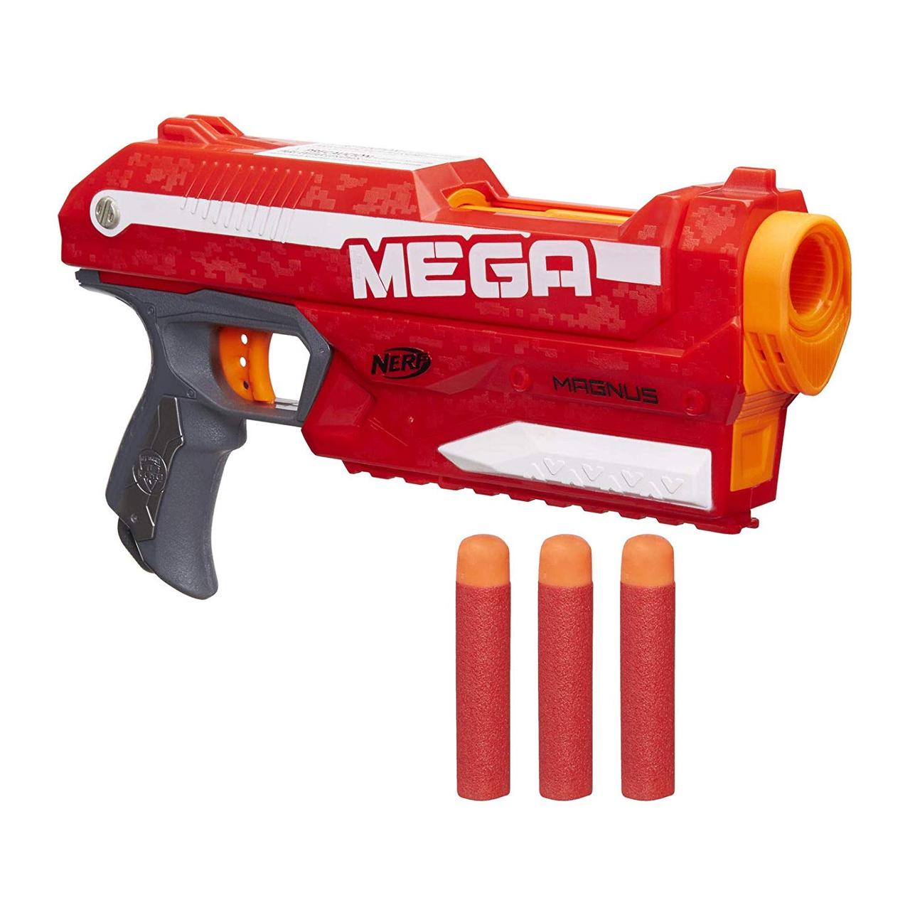 

Бластер с мягкми пулями Магнус - Magnus, Blaster, Mega, Nerf,Hasbro (S138339)
