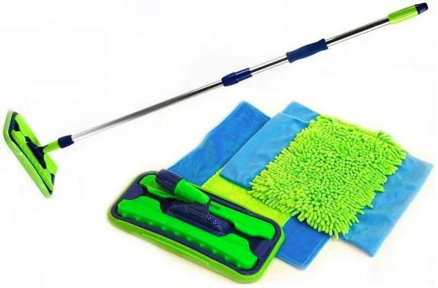 

Универсальная швабра с двумя насадками Aquamatic Mop