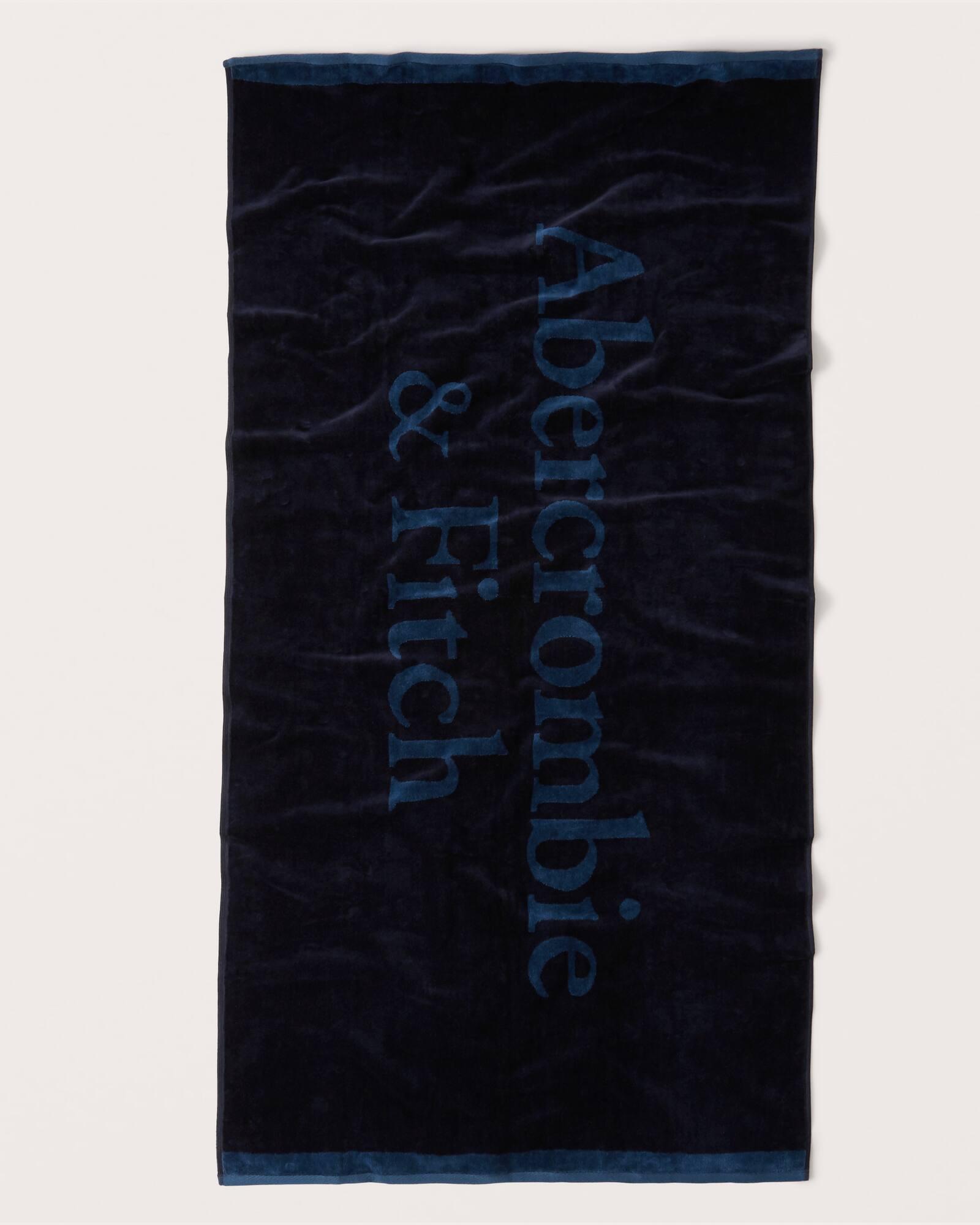 

Пляжное полотенце Abercrombie & Fitch AF8900M Один размер Темно-синий