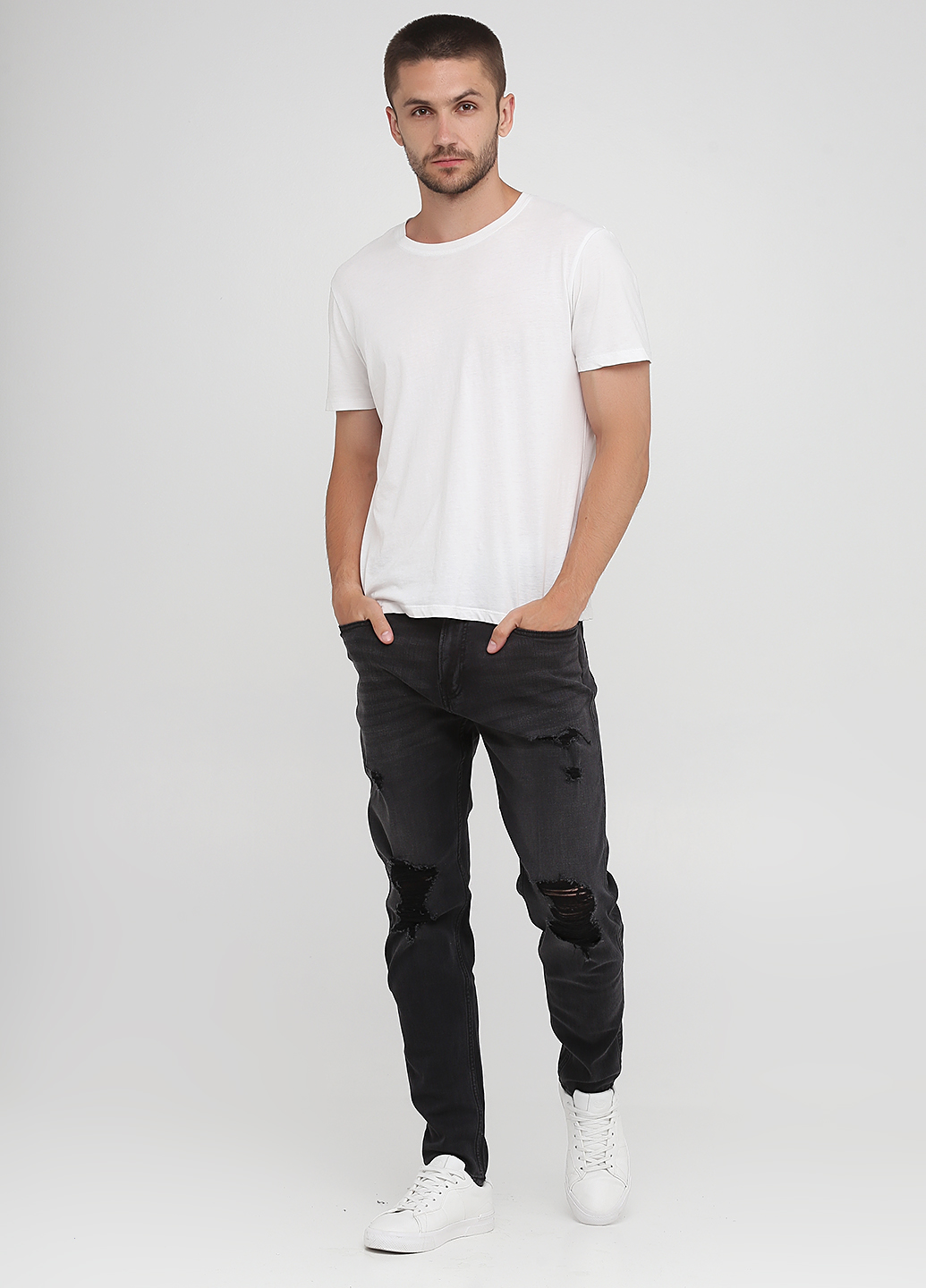 

Джинсы Stretch Taper Hollister HC8673M 32/32 Черный