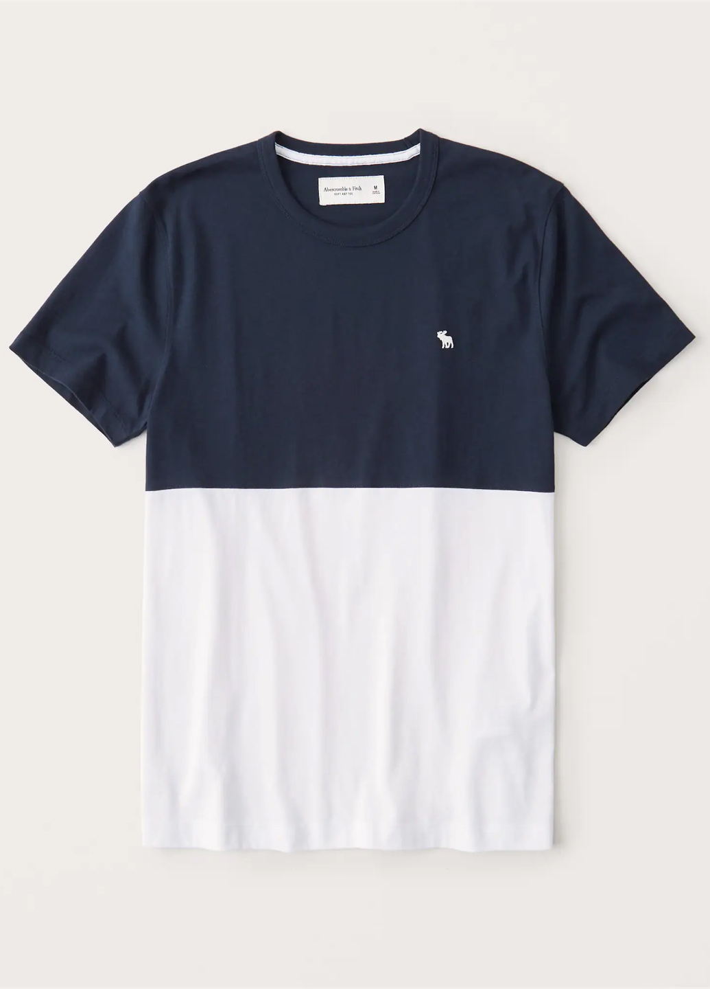 

Футболка Abercrombie & Fitch AF8840M L Синий; белый
