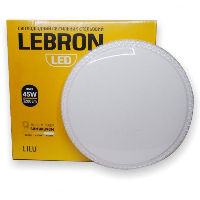 

SMART-СВЕТИЛЬНИК НАСТЕННО-ПОТОЛОЧНЫЙ LEBRON L-CL-LILU