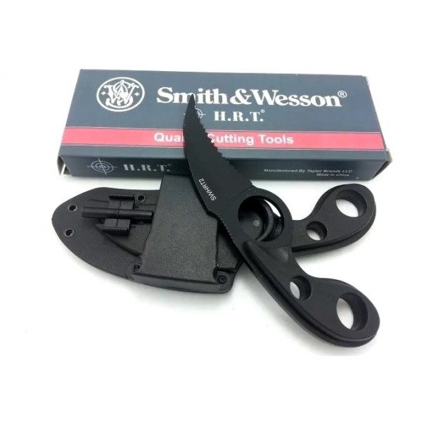 

Нож керамбит с чехлом Smith & Wesson SWHRT2