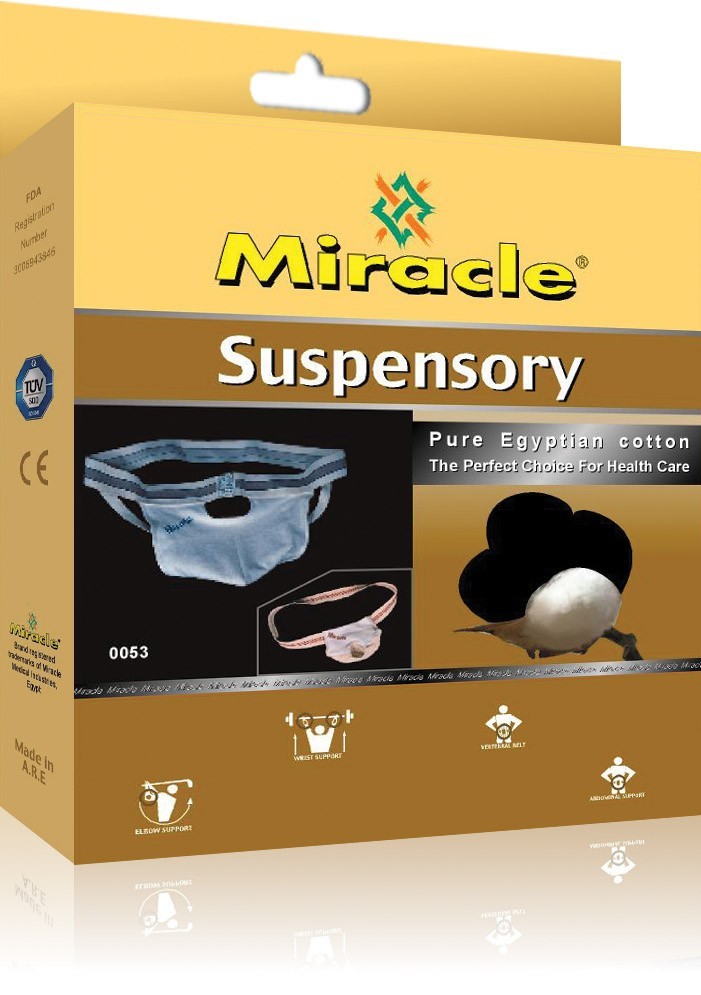 

Бандаж для яичек, суспензорий Miracle М