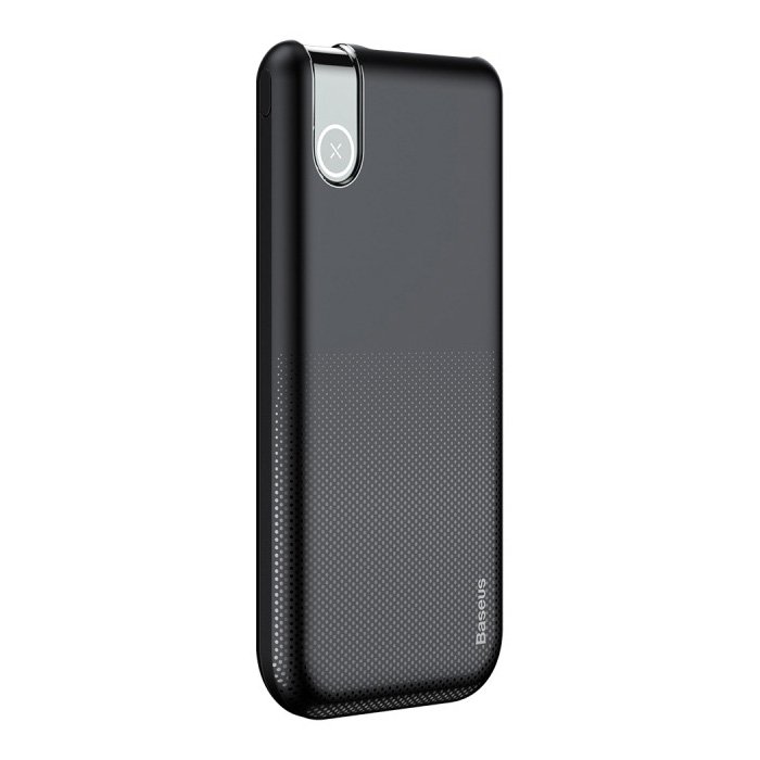 

УМБ Baseus Thin Version Wireless Charge Power Bank 10000 mAh Black (PPALL-QY01)