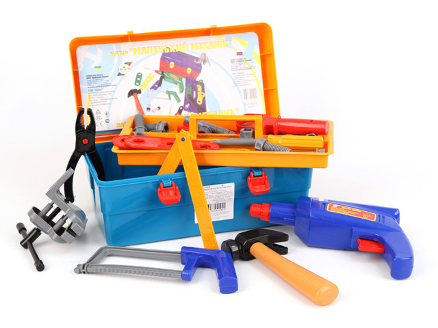 

Игровой набор инструментов Маленький столяр, Орион 938, для детей от 3 лет, Пакунок малюка