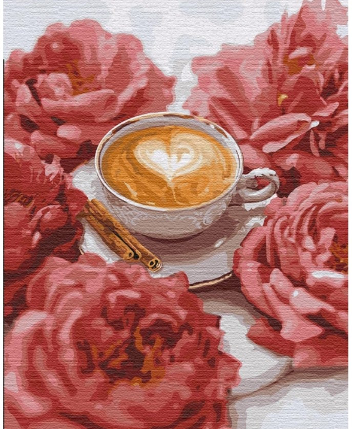 

Картина по номерам на холсте Счастливый момент, сложность ★★★★, Идейка КНО2951