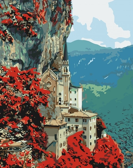 

Картина по номерам Madonna della Corona 40х50 см, сложность ★★★★, Идейка КНО2258, для детей от 8 лет