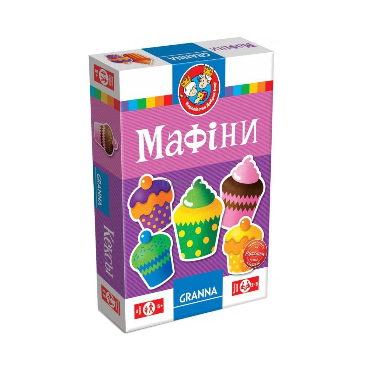 

Настольная игра "Маффины", возраст 5+,