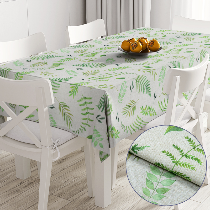 

Скатерть с акриловым покрытием Time Textile Herbs Зеленый TT170069 100x140