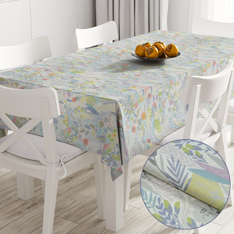 

Скатерть с акриловым покрытием Time Textile Pastel Разноцветный TT170080 140x180
