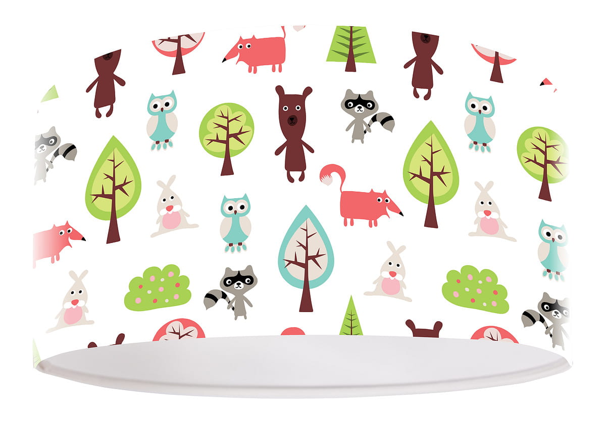 

Абажур BPS Koncept 50cm FOREST FRIENDS