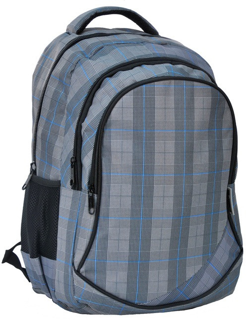 

Рюкзак молодежный PASO 28х45х21 см Серый