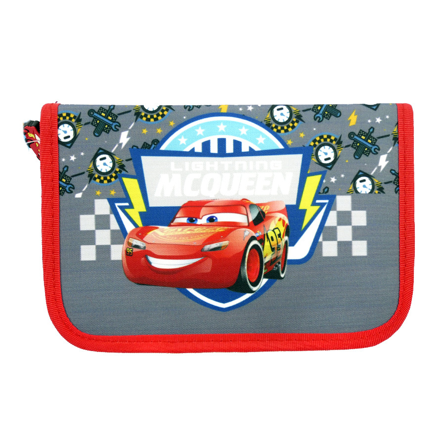 

Пенал Hipe 931084 1 Отделение 2 отворотом "Cars" 21*13,5*4 см