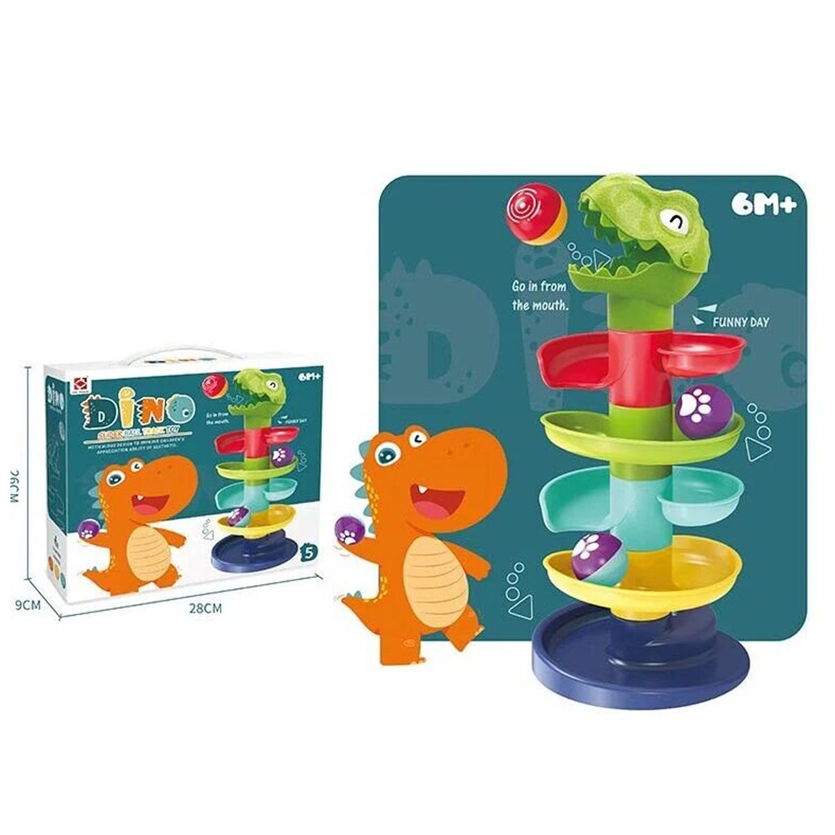 

Игра с шариком Дино MiC (889-6) (167907)