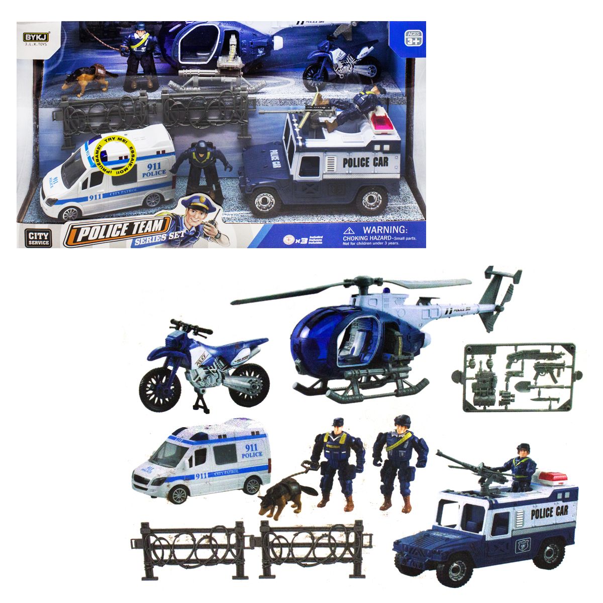 

Игровой набор Полиция MiC (8837B) (153572)