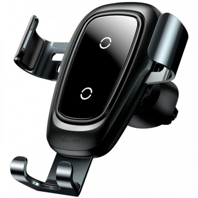 

Автомобильный держатель холдер Baseus Metal Gravity Car Mount Black (WXYL-B0A)
