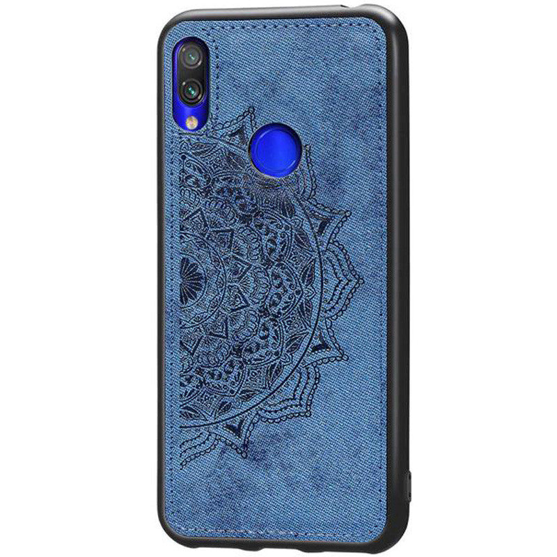 

TPU+Textile чехол Epik Mandala с 3D тиснением для Xiaomi Redmi 7 Синий