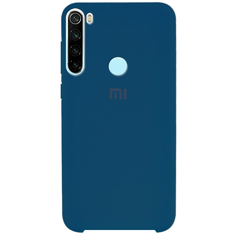 

Чехол Silicone Case Epik для Xiaomi Redmi Note 8 Синий/Navy Blue