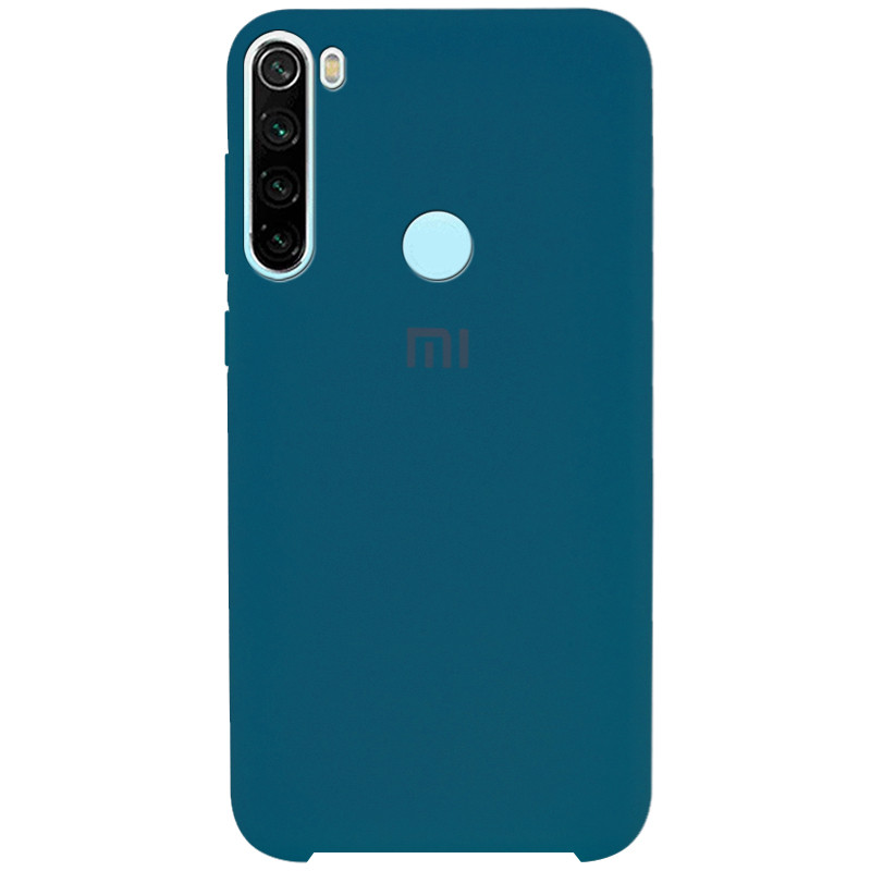 

Чехол Silicone Case Epik для Xiaomi Redmi Note 8 Синий/Cosmos Blue