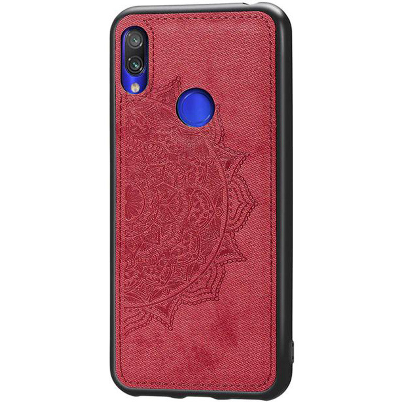

TPU+Textile чехол Epik Mandala с 3D тиснением для Xiaomi Redmi Note 7/Note 7 Pro/Note 7s Красный