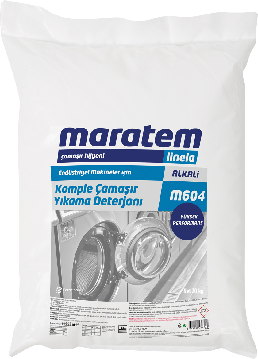 

Порошок для стирки Maratem с кислородным отбеливателем 20 кг