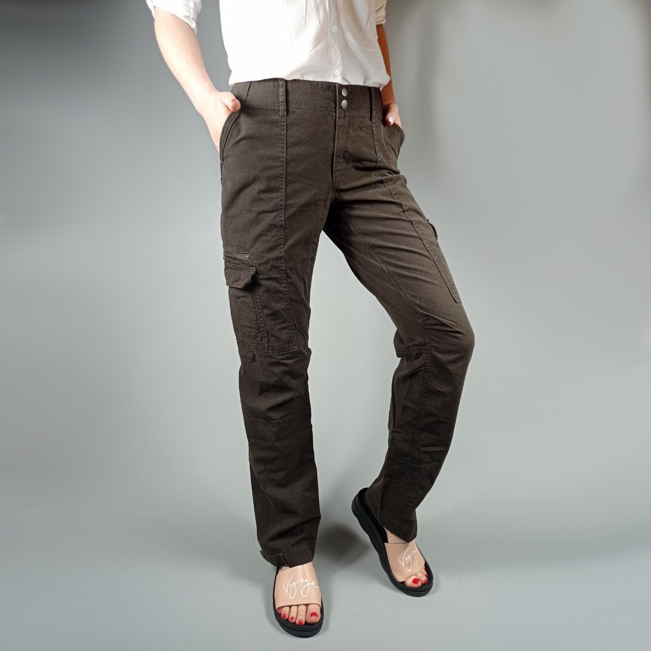 

Женские брюки карго Eddie Bauer Women Ripstop Boyfriend Cargo Trousers  BROWN, Женские брюки карго Eddie Bauer Women Ripstop Boyfriend Cargo Trousers 34 BROWN