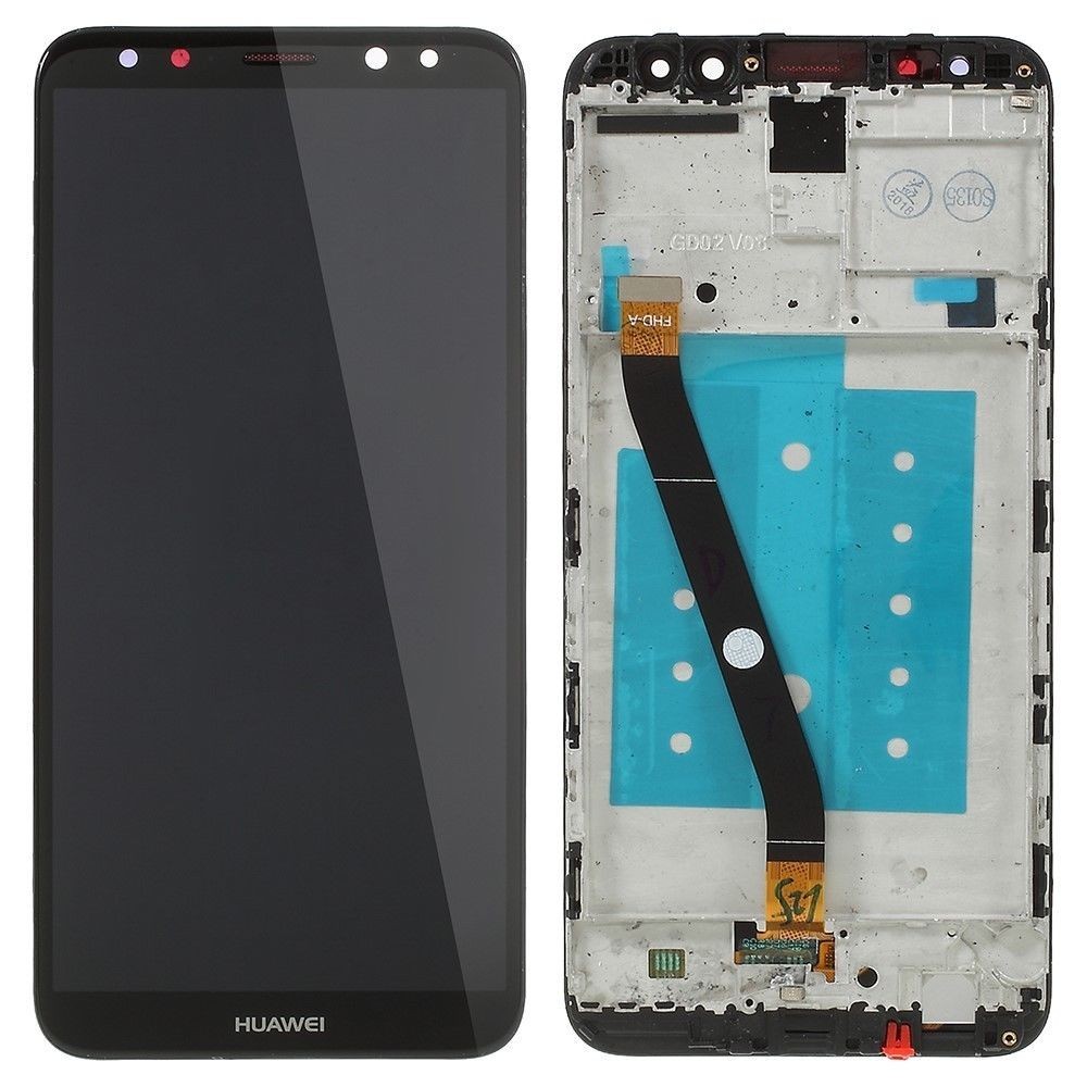 

Дисплей для Huawei Mate 10 Lite (RNE-L01, RNE-L21), Honor 9i с сенсором (тачскрином) и рамкой черный, Оригинал Китай