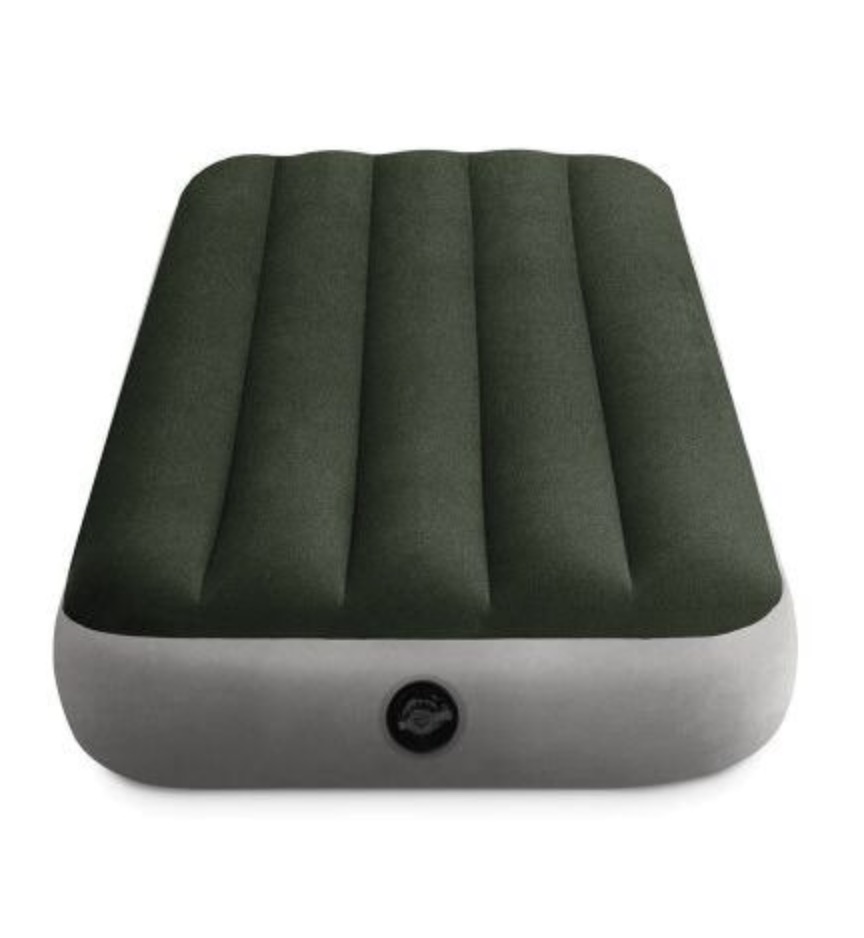 

Одноместный надувной матрас для дома Intex Pillow Rest Classic 99x191x25 см (IP-171857)