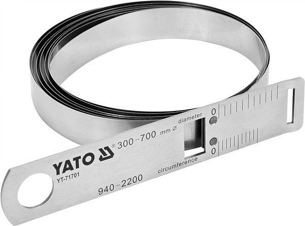 

Циркометр для измерения длины окружности и диаметра YATO YT-71701