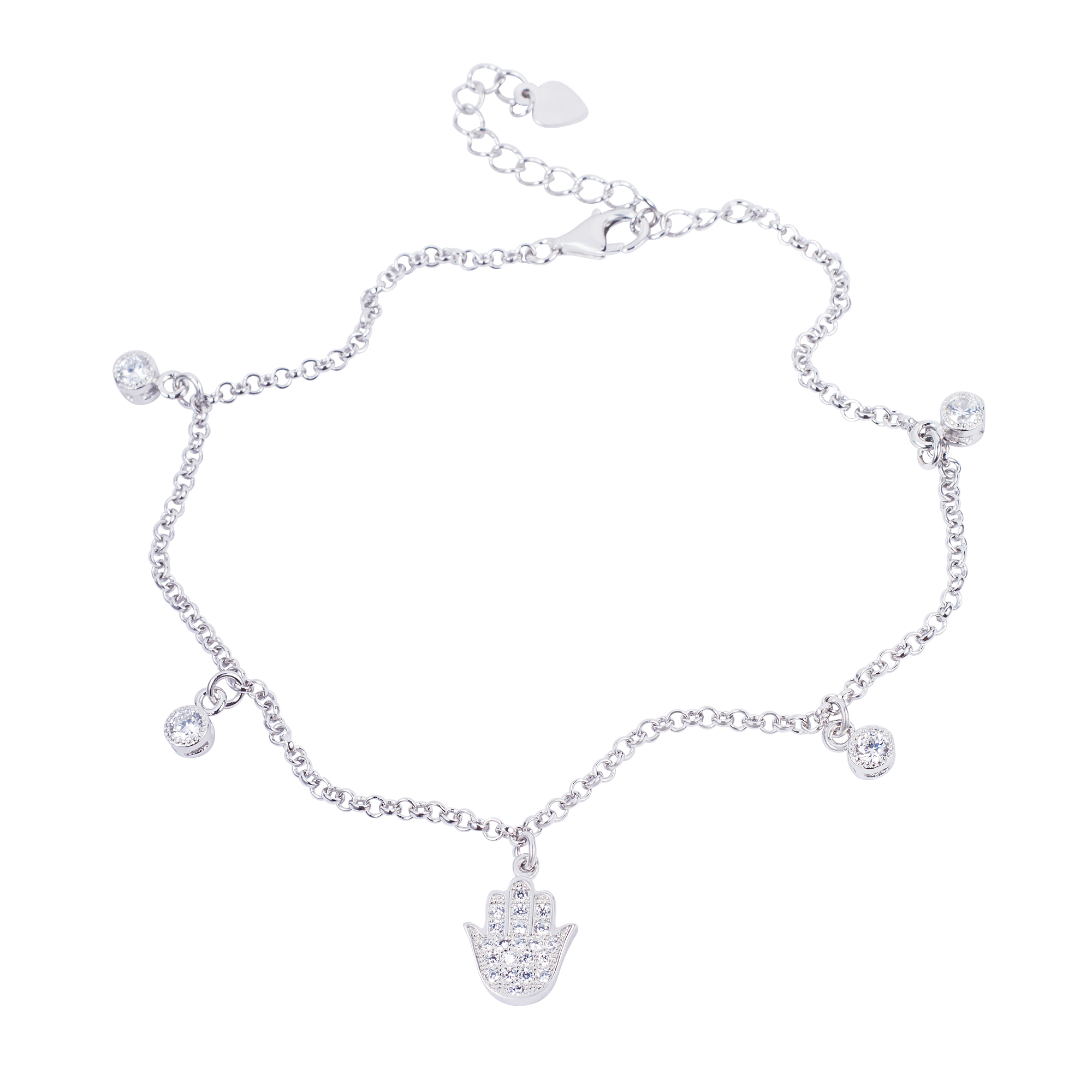 

Браслет на ногу TOP Silver розмір 22,0 4,30 г