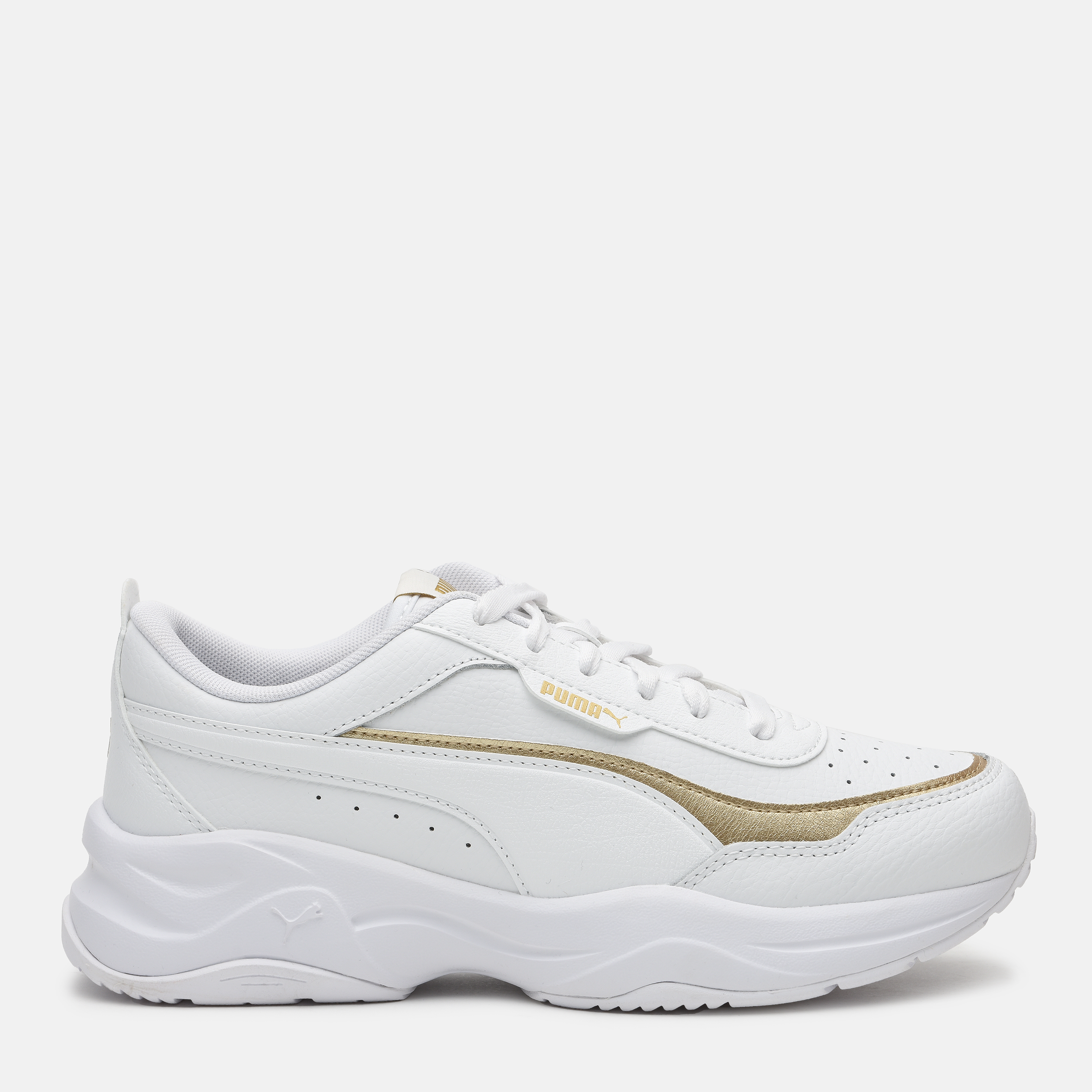 

Кроссовки Puma Cilia Mode Lux 37573202 37.5 (4.5) 23.5 см Puma White-Puma White-Puma Team Gold