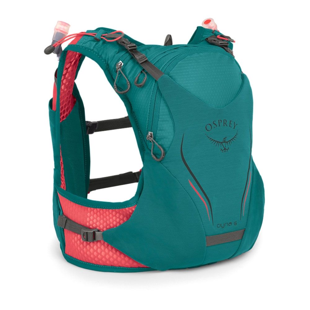 

Рюкзак для бега Osprey Dyna 6 XS/S Коралловый-Бирюзовый