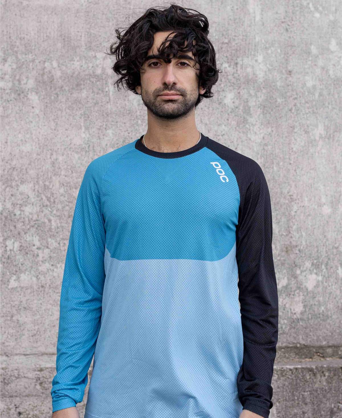 

Велоджерси POC MTB Pure LS Jersey XL Черный-Голубой