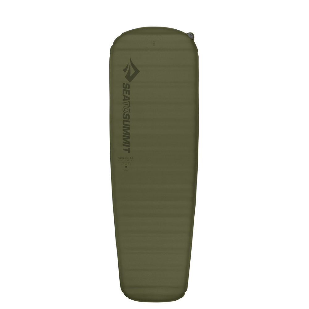 

Коврик самонадувающийся Sea To Summit Self Inflating Camp Plus Mat 75 мм Зеленый